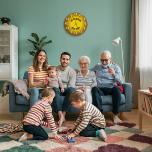 Ist es schon Bier Uhr? Wanduhr