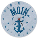 Moin Anker Wanduhr