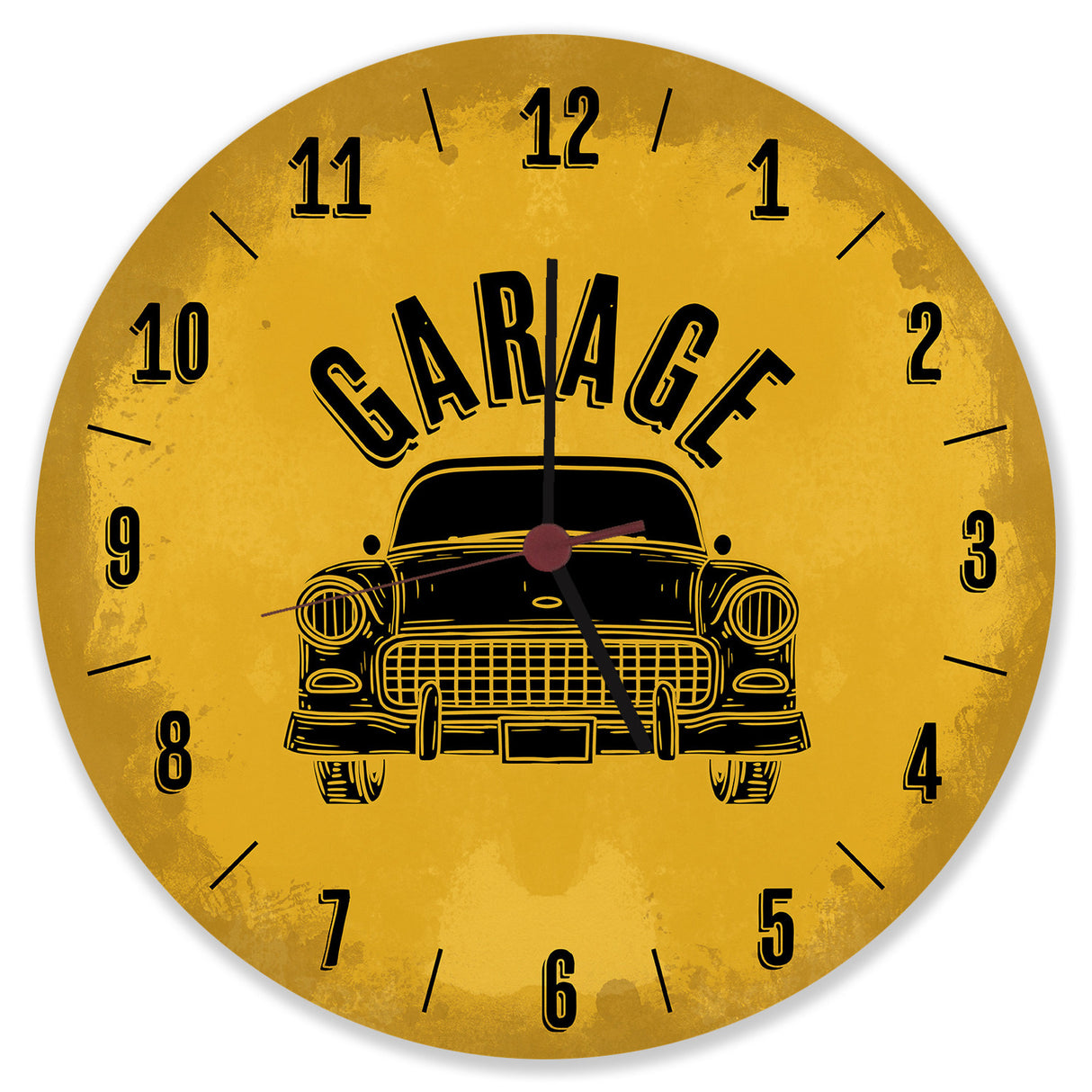 Garage Auto Wanduhr