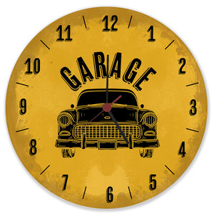 Garage Auto Wanduhr