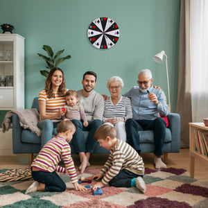 Spielkarten Wanduhr