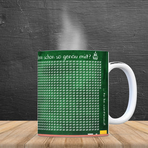 Tafel des Lebens - Tasse zum 19. Geburtstag - 6939 Tage gelebt