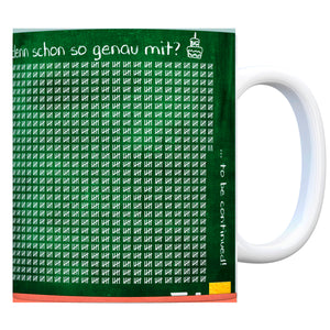 Tafel des Lebens - Tasse zum 19. Geburtstag - 6939 Tage gelebt