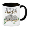 Koala Kaffeebecher mit Spruch Auftragschiller