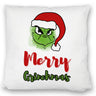 Merry Grinchmas Weihnachtsmuffel Kissen