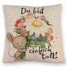 Maus Kissen mit Spruch Du bist einfach toll