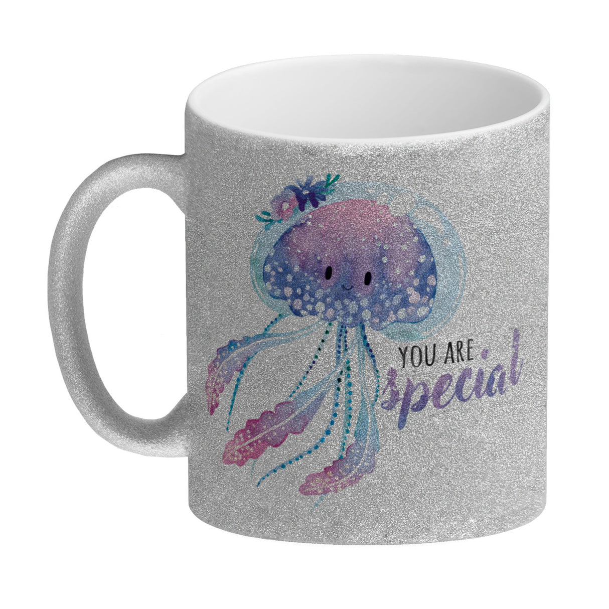 Qualle Kaffeebecher mit Spruch You are special