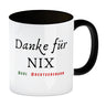 Bahnstreik Kaffeebecher mit Spruch Danke für Nix @GDL @Deutschebahn