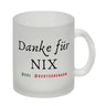 Bahnstreik Kaffeebecher mit Spruch Danke für Nix @GDL @Deutschebahn