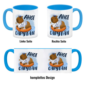 Ahoi Capytän Capybara Kaffeebecher