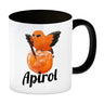 Vogel Priol Kaffeebecher mit Spruch Apirol