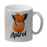 Vogel Priol Kaffeebecher mit Spruch Apirol