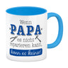 Papa Geschenk Kaffeebecher mit Spruch Wenn Papa scheitert scheitert jeder