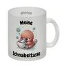 Schnabeltasse Schnabeltier Kaffeebecher mit Spruch Meine Schnabeltasse