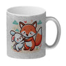 Fuchs und Kaninchen Kaffeebecher