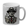 Mittelfinger Mafiaboss Kaffeebecher