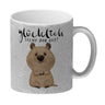 Quokka Kaffeebecher mit Spruch Glücklich steht dir gut