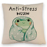 Frosch er Decke Kissen mit Spruch Anti-Stress Kissen