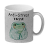 Frosch er Decke mit Spruch Anti-Stress Tasse