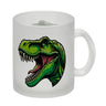 Grüner T-Rex Dinosaurier Kaffeebecher