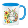 Osterhase mit Osterglocken Kaffeebecher