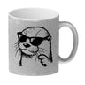 Cooler Otter mit Sonnenbrille Kaffeebecher