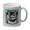 Lustiger Otter mit Sonnenbrille Kaffeebecher