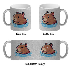 Capybara Comic Kaffeebecher
