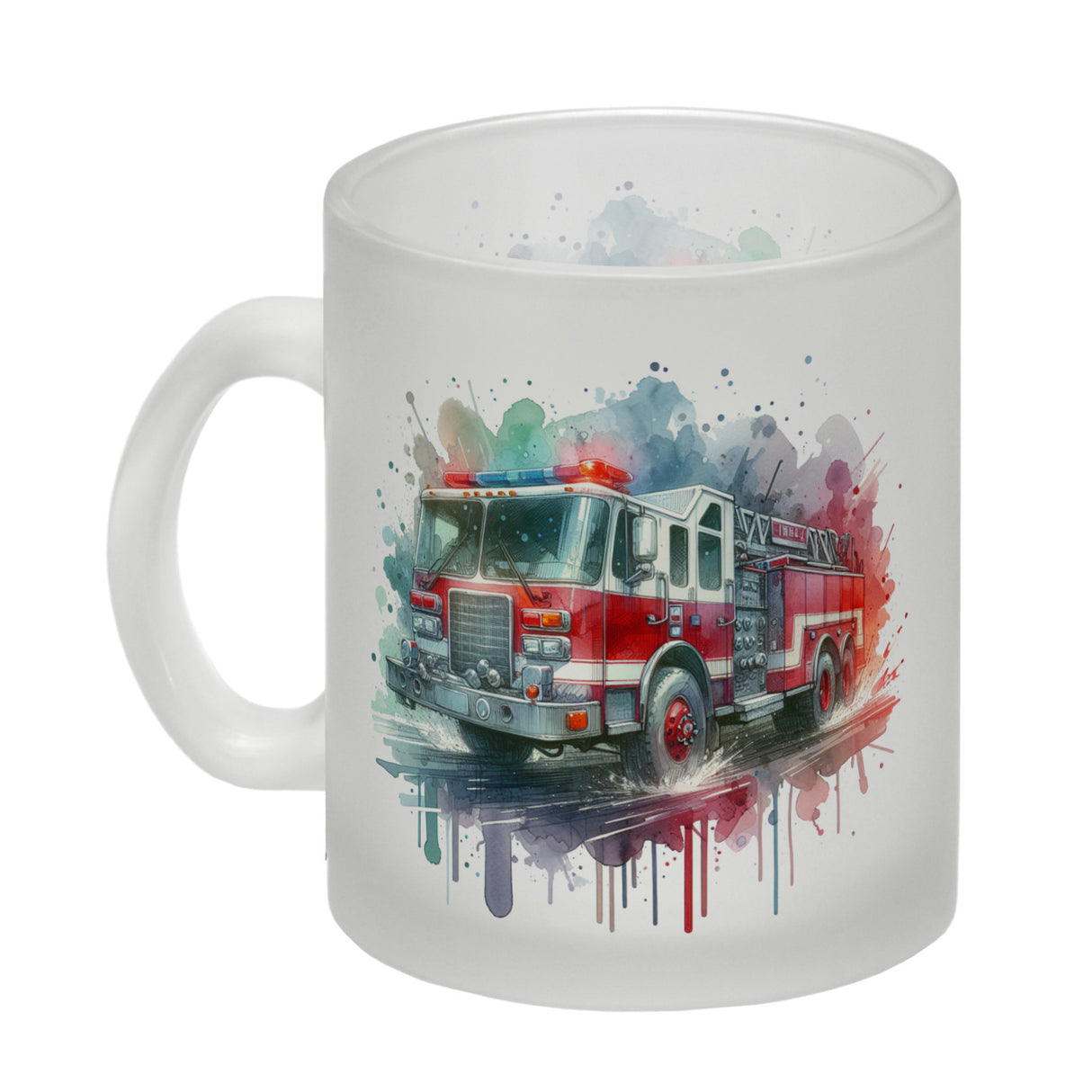 Feuerwehrauto Kaffeebecher