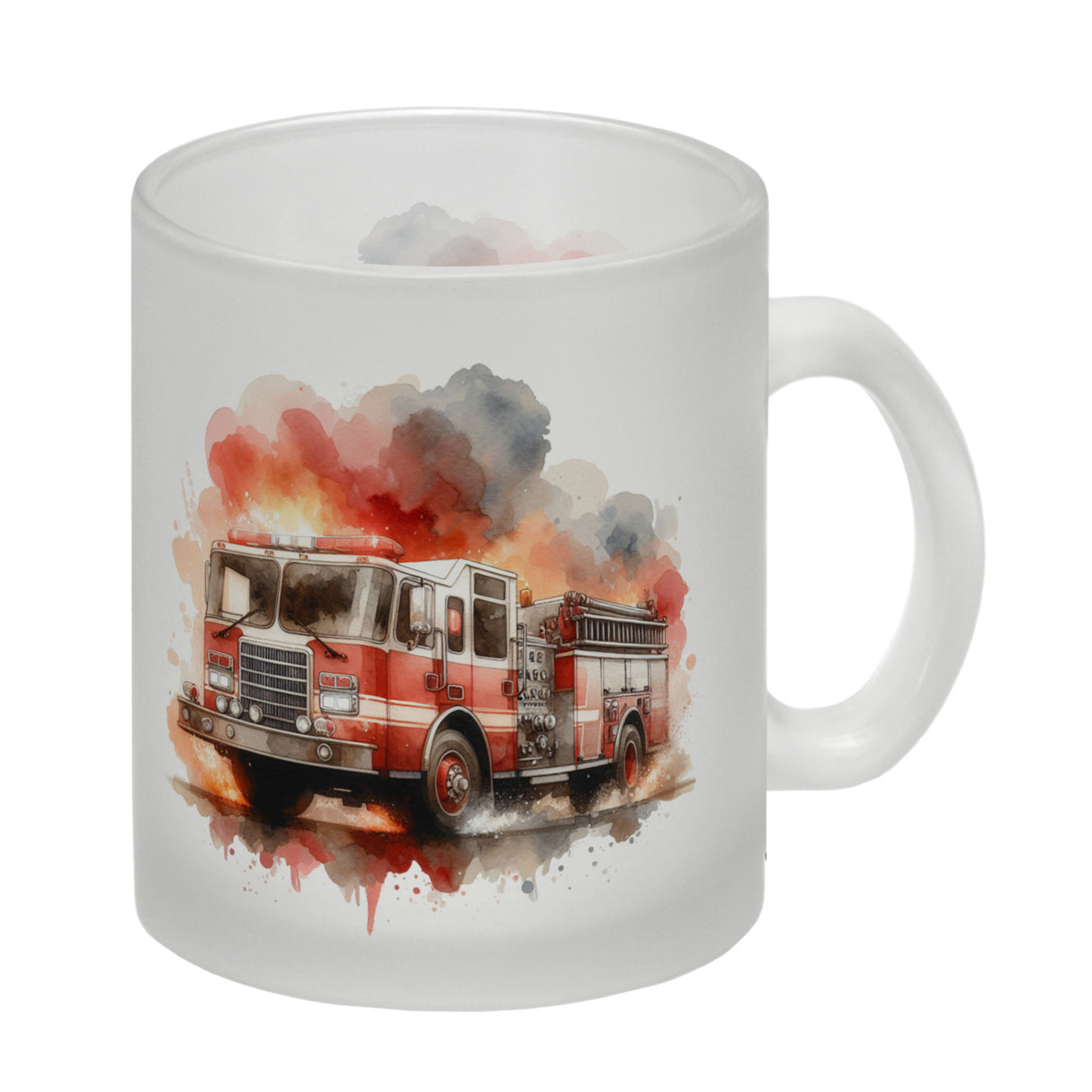 Feuerwehrfahrzeug Kaffeebecher