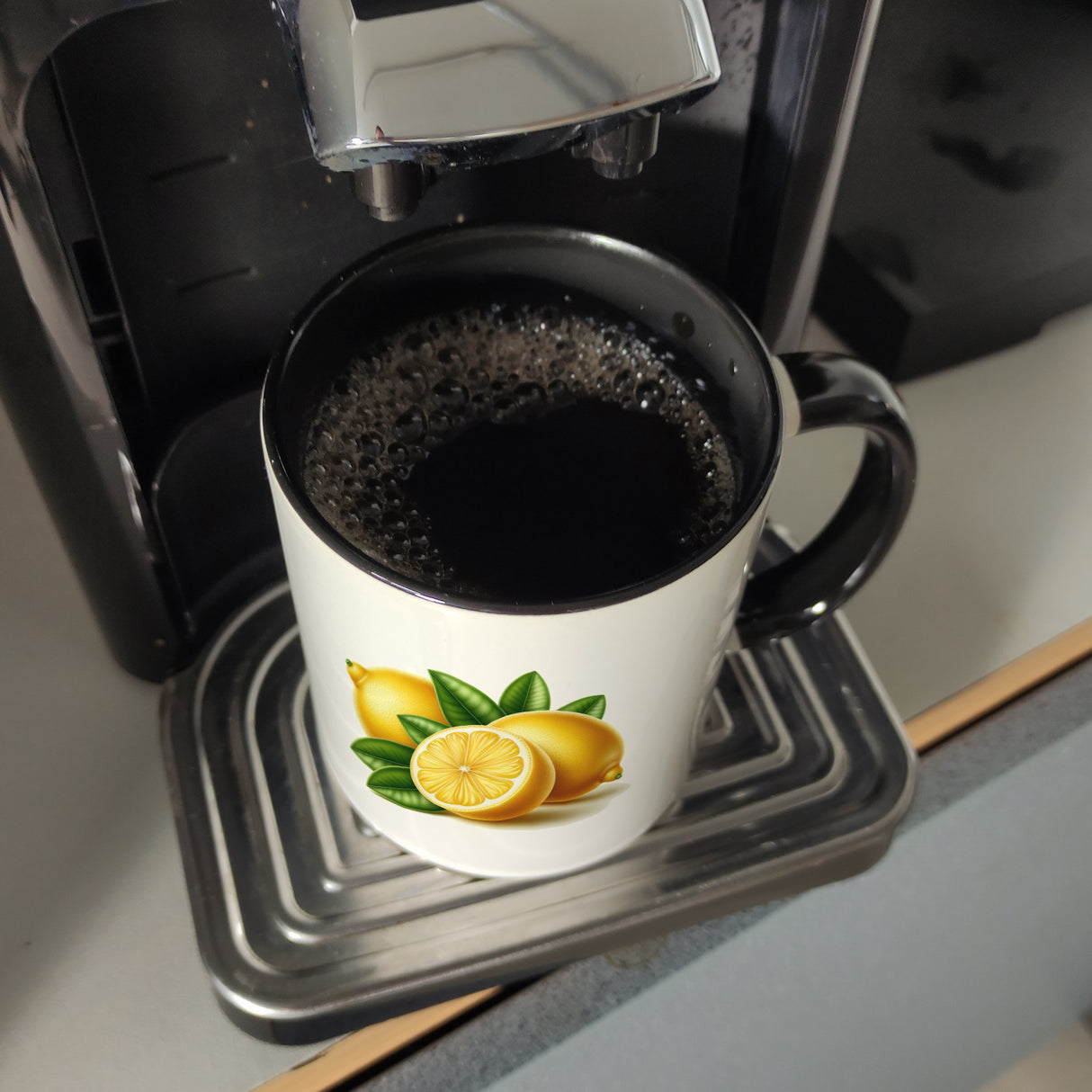 Zitronen Kaffeebecher