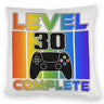 30. Geburtstag Gamer Kissen mit Spruch Level 30 complete