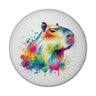 Capybara Aquarell Magnet rund