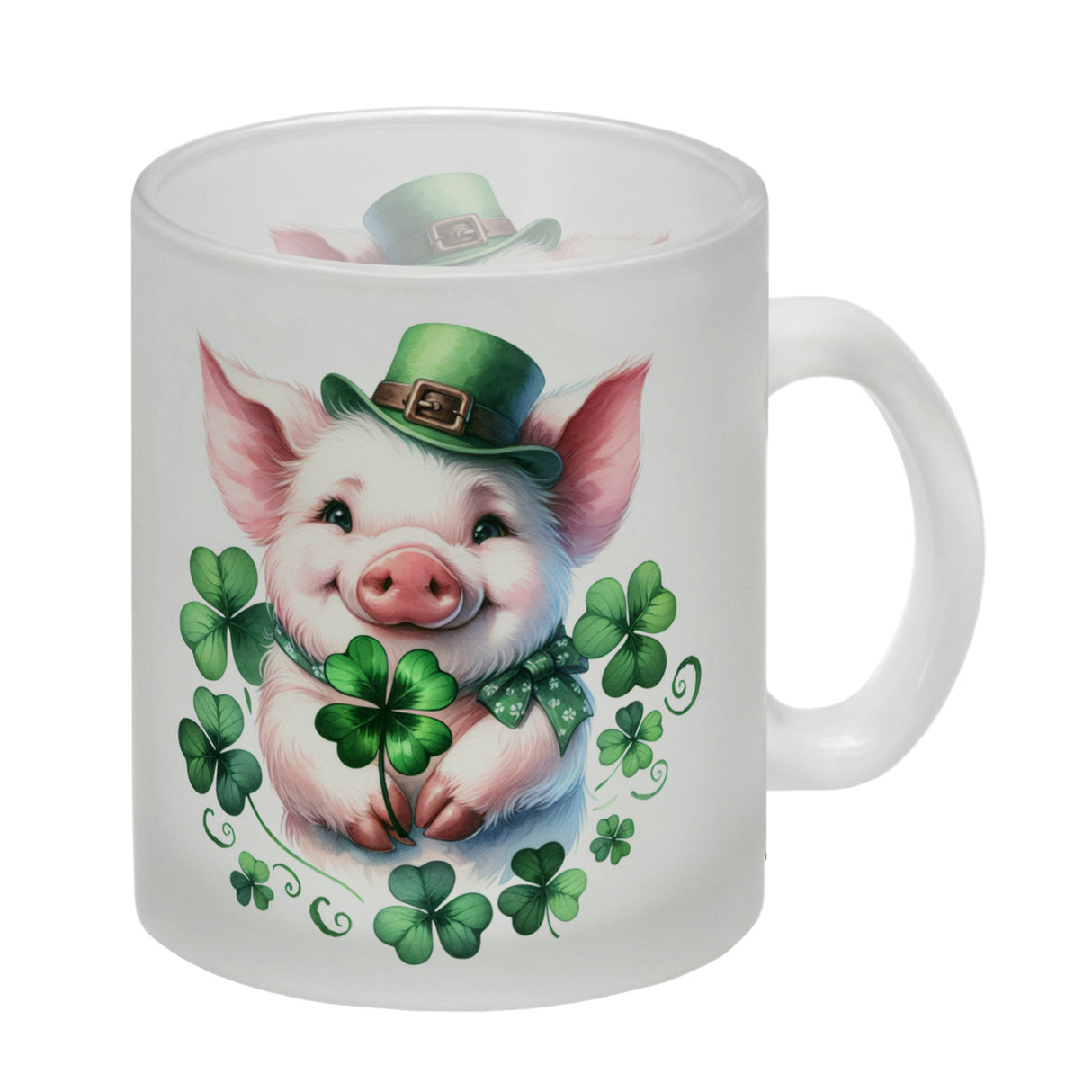 Süßes Schwein das Glück bringt Kaffeebecher