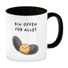 Jelly & Friends Auster Kaffeebecher mit Spruch Bin offen für alles