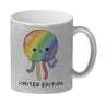 Jelly & Friends Regenbogen-Qualle Kaffeebecher mit Spruch Limited Edition