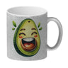 Lachende Avocado Kaffeebecher