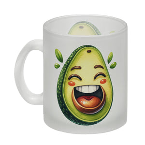 Lachende Avocado Kaffeebecher