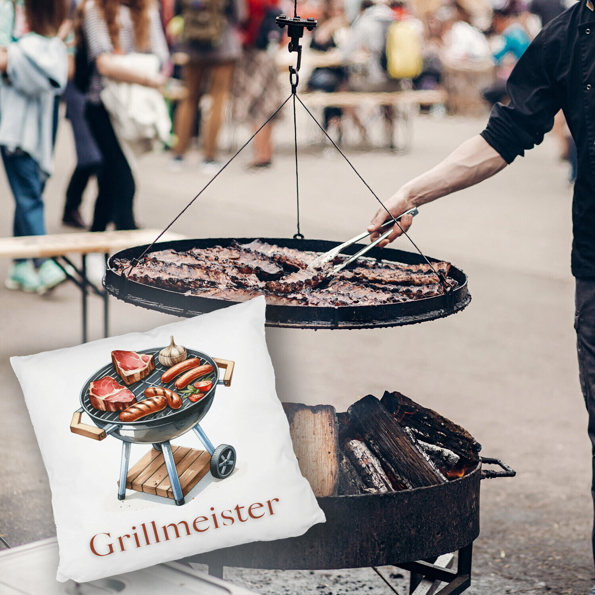Grillmeister BBQ Kissen