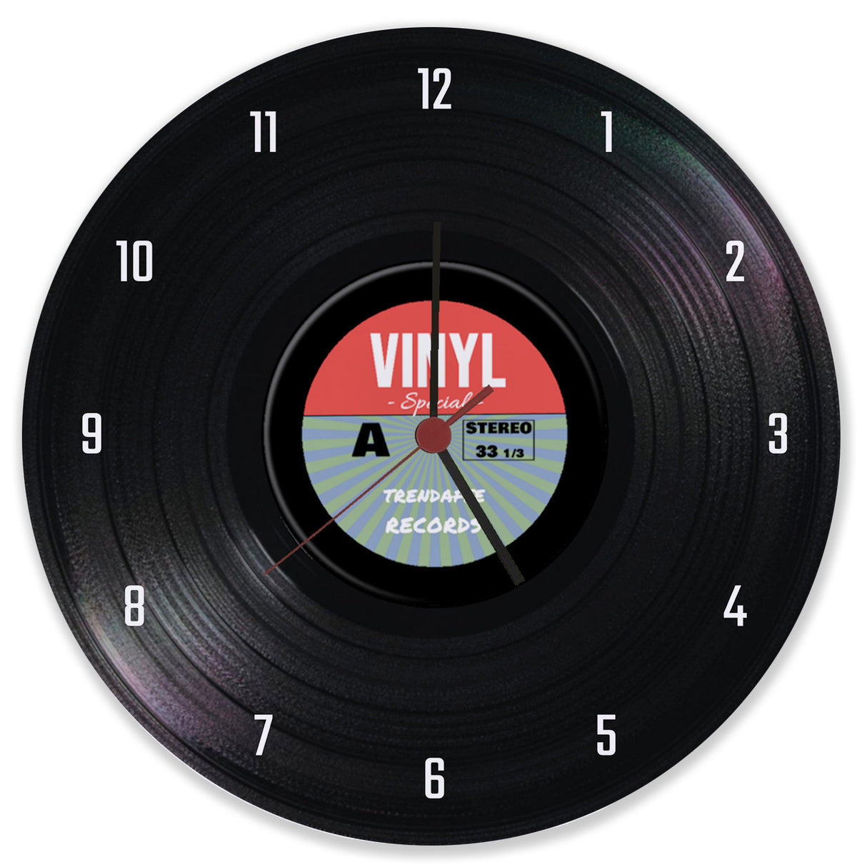 Retro Vinyl Special Schallplatte Wanduhr