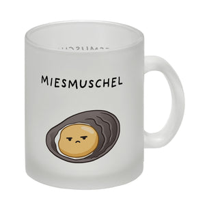 Jelly & Friends Muschel Kaffeebecher mit Spruch Miesmuschel