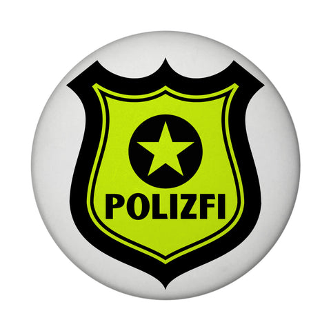 POLIZFI Anzeigenhauptmeister Magnet rund