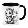 Niedlicher Drache Kaffeebecher