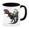 T-Rex Dinosaurier Kaffeebecher