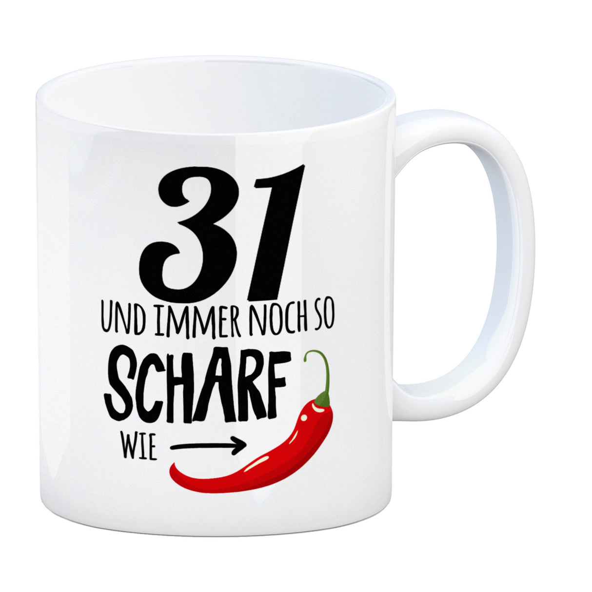 31 und immer noch so scharf wie Chili