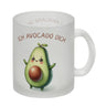 Avocado Kaffeebecher mit Spruch Ich Avocado dich