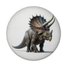 Triceratops Magnet rund