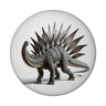 Stegosaurus Magnet rund