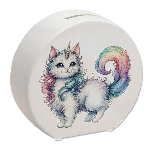 Einhorn-Katze Spardose