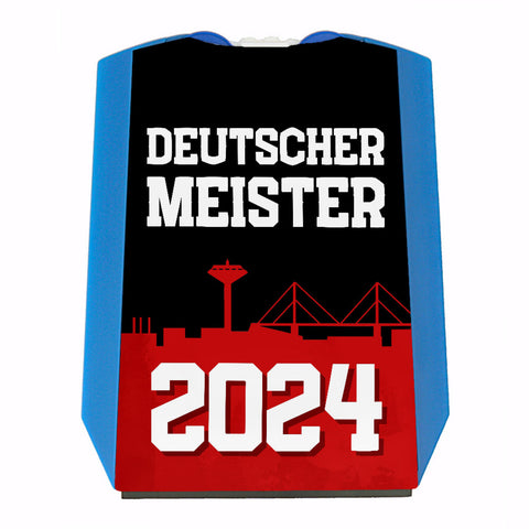 Leverkusen Parkscheibe mit Spruch Deutscher Meister 2024